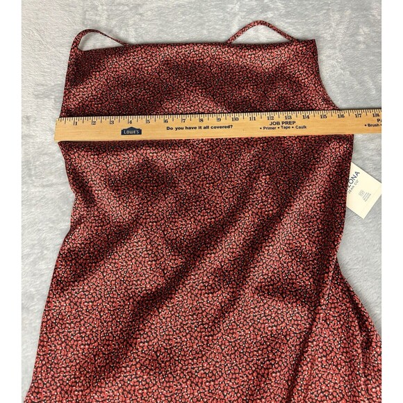4 For $20 Arizona Jean Co Women’s Size Large Red Cheetah Print Mini Slip Dress - Picture 3 of 8